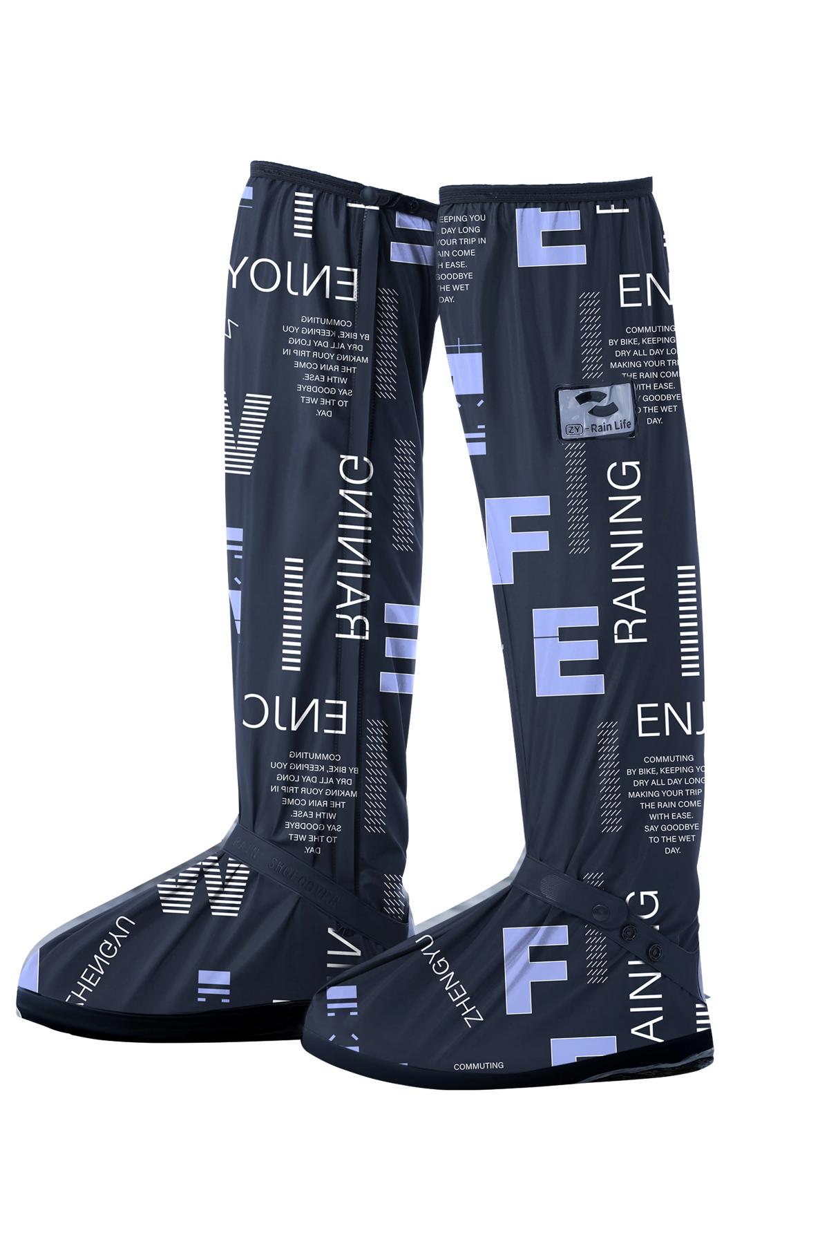 Adult Rain Shoe Covers: Durable & Stylish Waterproof Protection - alternate view